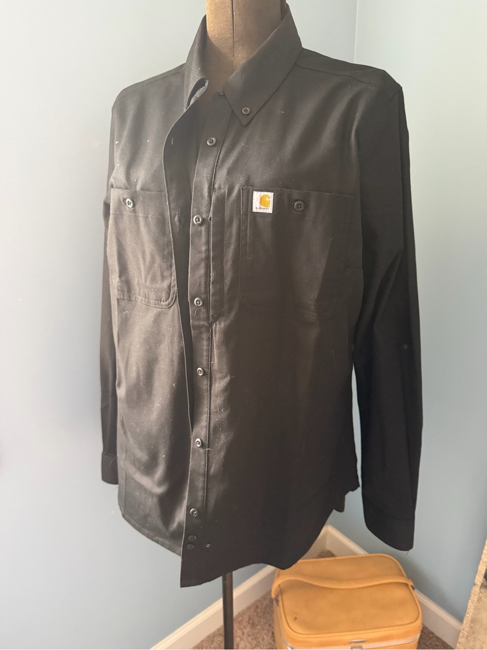 Carhartt Black Rugged Flex Relaxed Fit Jacket